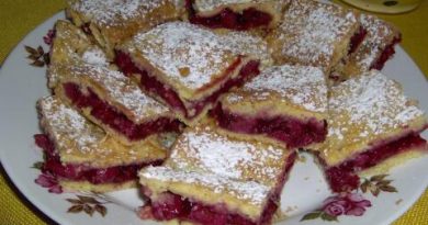 Meggyes linzer, másként készítve