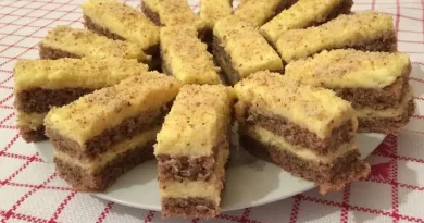 Diós krémes recept, ez a legpuhább és legkrémesebb